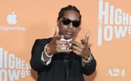 A$AP Rocky attends the "Highest 2 Lowest" New York Premiere at Brooklyn Academy of Music (Image via Getty Images/Dimitrios Kambouris)